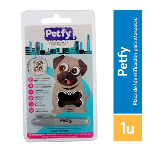 Placa Identificacion Petfycr 1Ea
