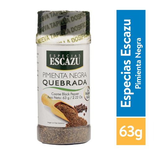 Pimienta Escazú negra quebrada - 63 g