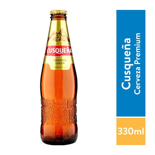 Cerveza Cusqueña golden - 330 ml