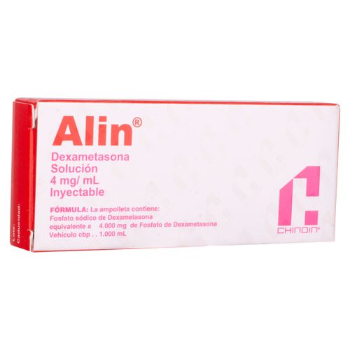Alin 4 mg caja 1 ampolla inyectable - Precio indicado por caja