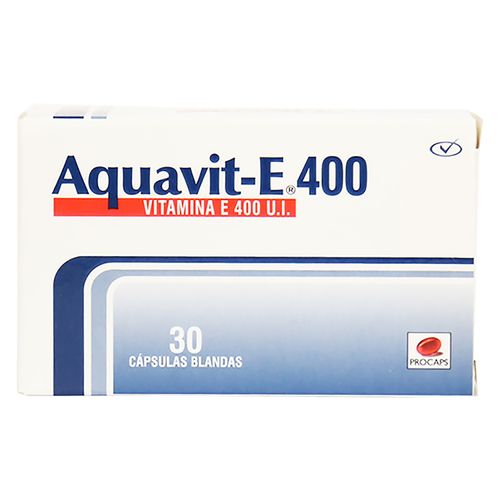 Aquavit-E 400 caja 30 comprimidos - Precio indicado por caja