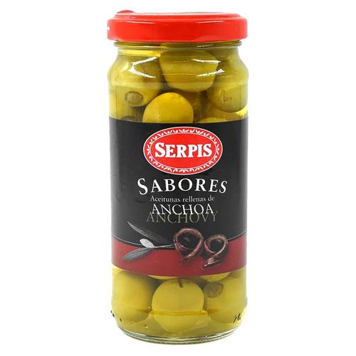 Aceituna Serpis rellenas de anchoa - 235 g