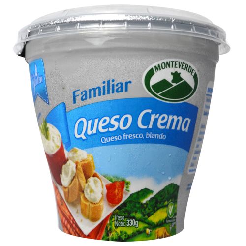 Queso crema Monteverde - 330 g