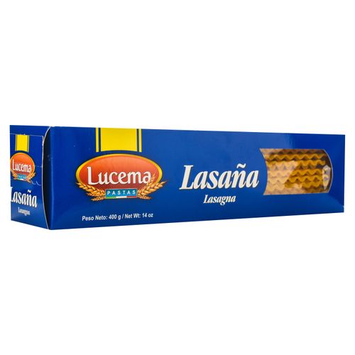 Lasaña Lucema caja - 400 g