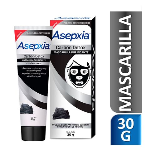 Mascarilla Asepxia Carbón - 30 g