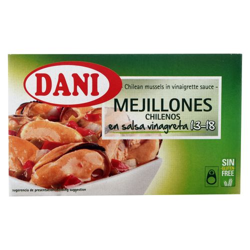 Mejillones Dani En Salsa Vinagreta - 45.36 g