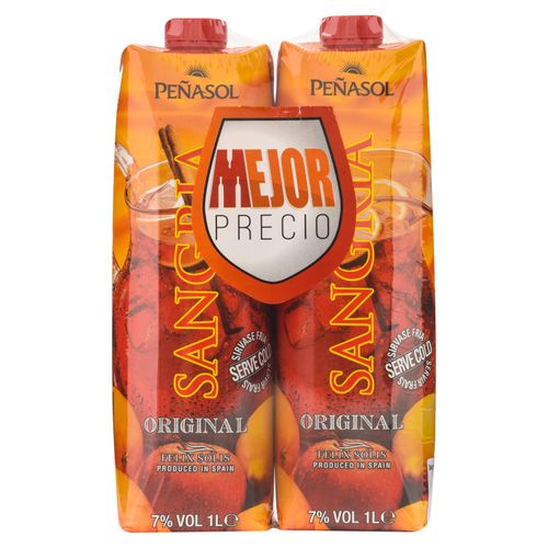 2 Pack Sangria Peñasol Tinta -1000ml
