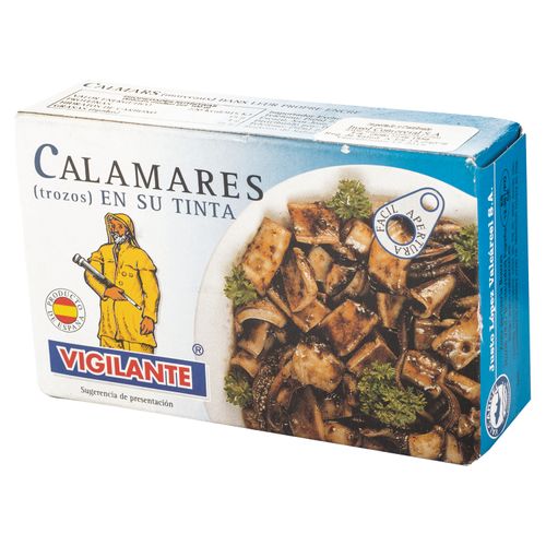Calamares Vigilante Trozos Tinta - 115 g