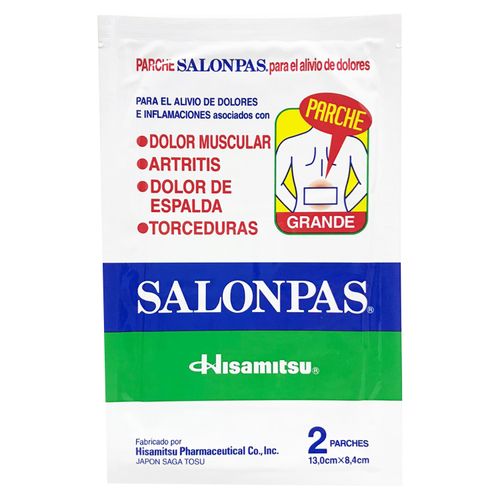 Parche Muscular Salonpas Grande, Precio indicado por unidad
