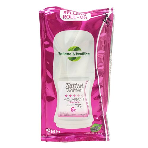Desodorante Sutton mujer rellene y reutilice - 50 g
