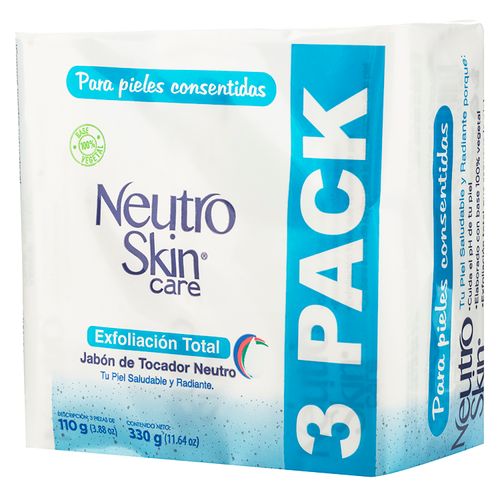 Jabón Neutroskin Exfoliacion Total - 330 g