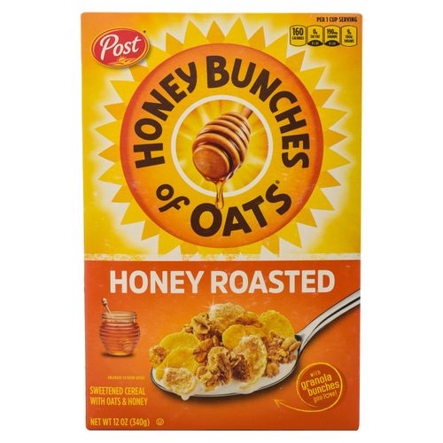 Cereal Post Brands Honey Bunches -12 oz
