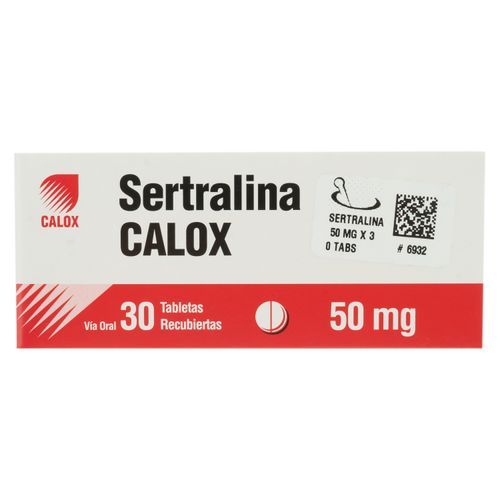 Sertralina C 50Mg X30 Tab X Caja