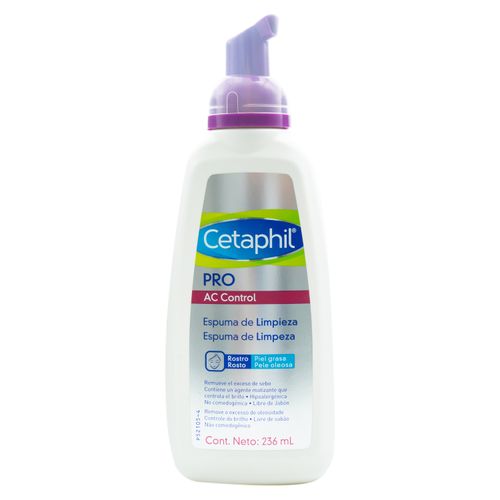 Espuma Cetaphil pro Ac control limpieza - 236 ml