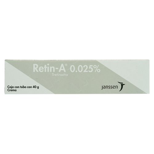 Retin A 0.025% 40G Crema X Caja