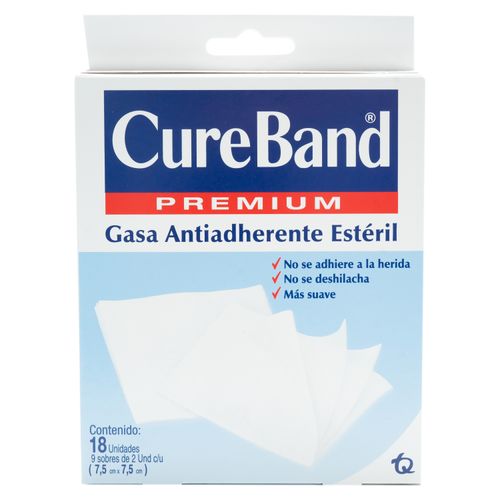 Cureband Gasa Premium 7.5X7.5 X18