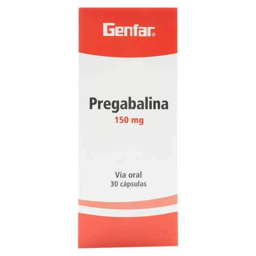 Pregabalina Genfar 150Mg X 30 C£Psulas
