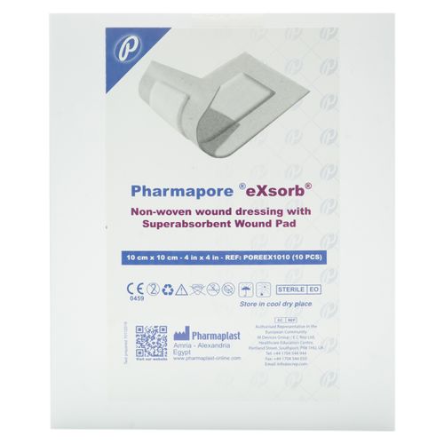 Apósito estéril Pharmatull 10x10 cm caja 10 apósitos - Precio indicado por caja