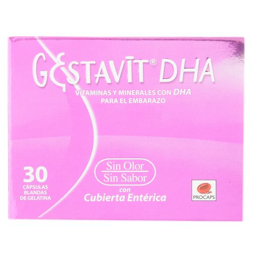 Gestavid DHA caja 30 cápsulas blandas - Precio indicado por caja