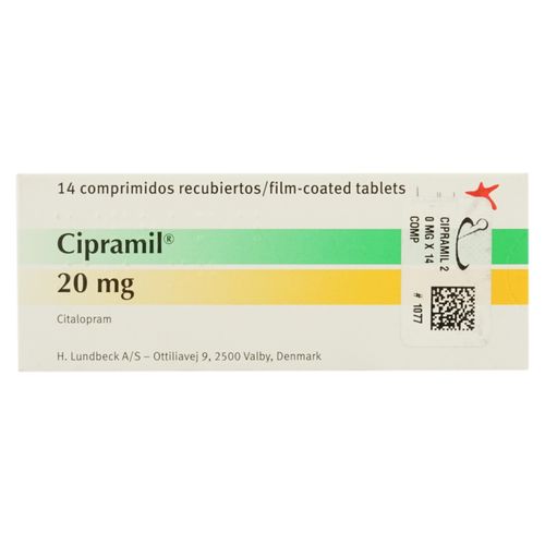 Cipramil 20Mgx14 Compr X Caja