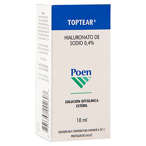 Toptears 0.4% 10 ml Gts