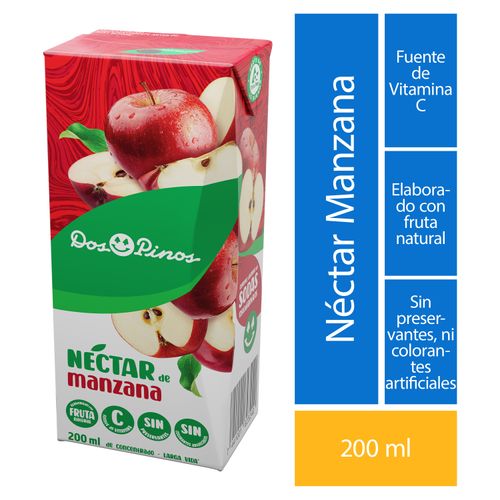 Néctar Dos Pinos Manzana Tetra - 200 ml