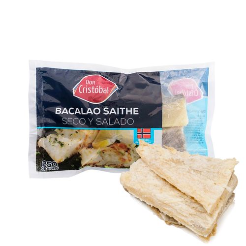 Bacalao Don Cristóbal Seco Saithe -250gr