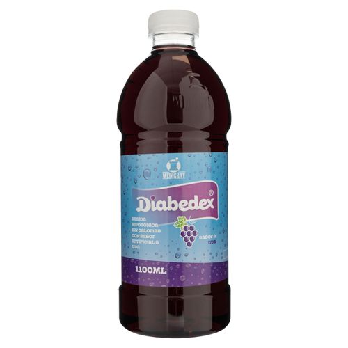 Bebida hipotónica Diabedex sabor uva - 1100 ml