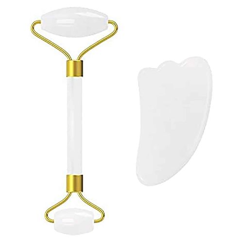 Rodillo Equate Facial Jade Blanco