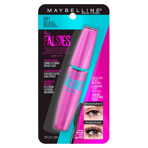 Máscara Para Pestañas Maybelline New York The Falsies -Black 9 ml
