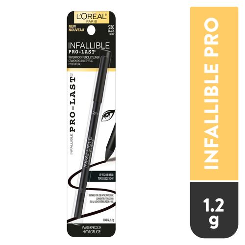 Lápiz Delineador De Ojos L’Oreal Paris Infallible Pro-Last Liner Black - 1.20 g