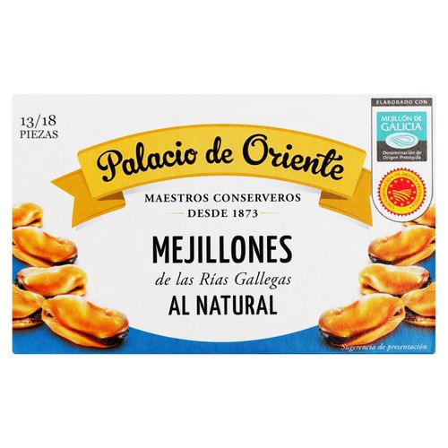 Mejillones Palacio De Oriente Al Natural - 115 g