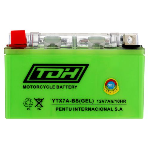 Batería para motos TDH de gel Ytx7Abs