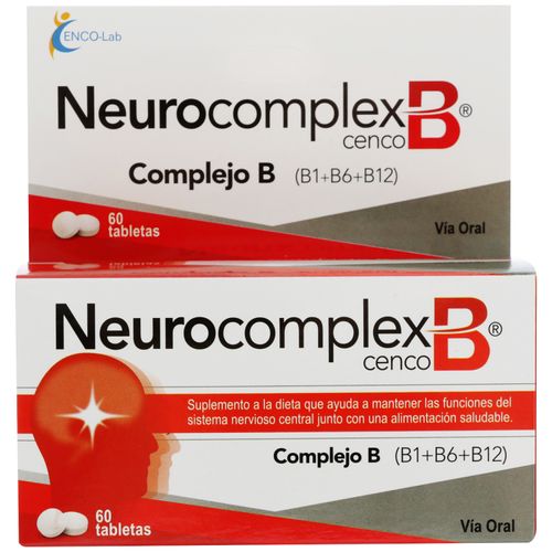 Neurocomplex B caja 60 compridos - Precio indicado por comprimido