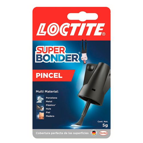 Pegamento instantáneo Loctite super bonder pincel - 5 g