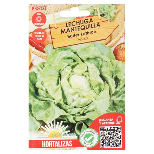 Semillas Sol Naciente Lechuga Gotte
