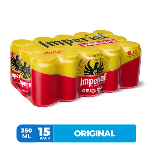 Cerveza Imperial Lata 15 Pack - 350ml