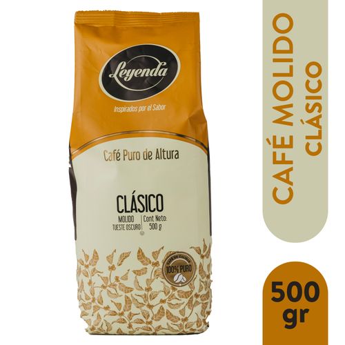 Café Puro Leyenda Clásico  500 g