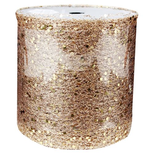 Listón Navideño Holiday Time Brillante 11.43 x 5 mts