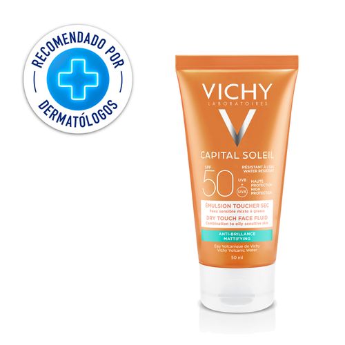 Protector solar Vichy capital soleil toque seco FPS 50 - 50 ml