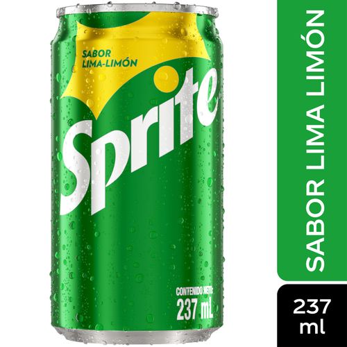 Refresco Sprite Minilata Sleek -237ml