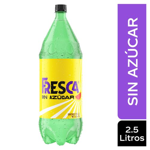 Gaseosa Fresca sin azúcar - 2.5L