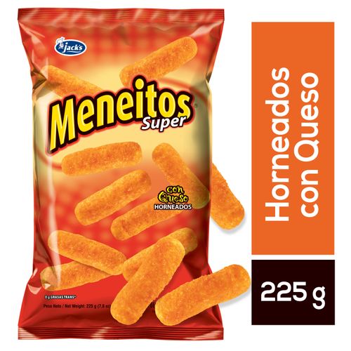 Meneito Jack´s Con Queso Super Jumbo - 225g