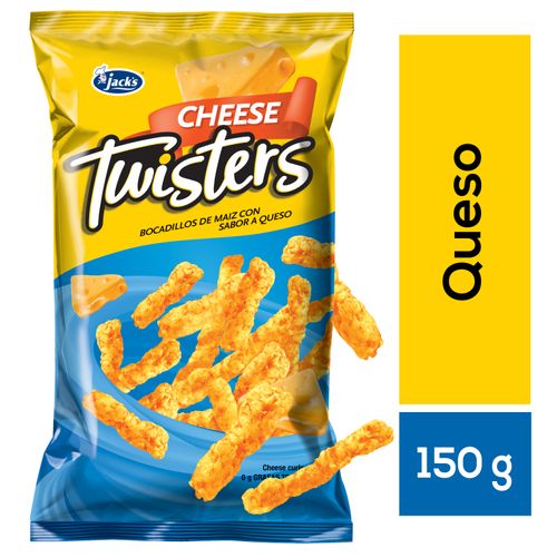 Snack Jack's twisters de queso - 150 g