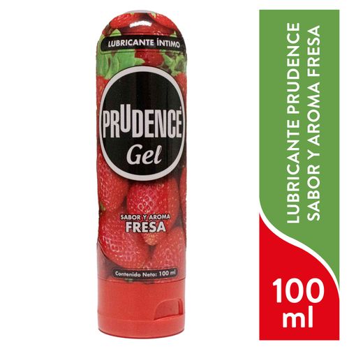 Lubricante Prudence sabor y aroma fresa -100ml
