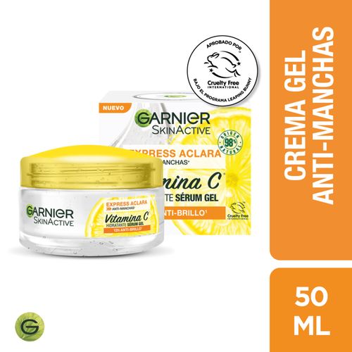 Gel Hidratante Garnier Express Aclara Vitamina C - 50ml