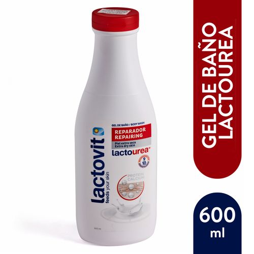 Gel De Baño Lactovit Reparador Piel Extra Seca - 600ml