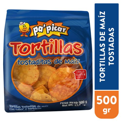 Tortilla Pa'picar BBQ Grande - 500 g