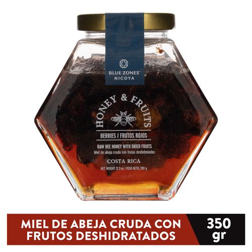 Miel Blue ZoneDe Abeja Frutos Deshidratos - 350 g