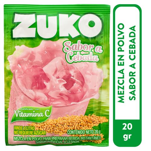 Bebida Zuko En Polvo Cebada - 20 g